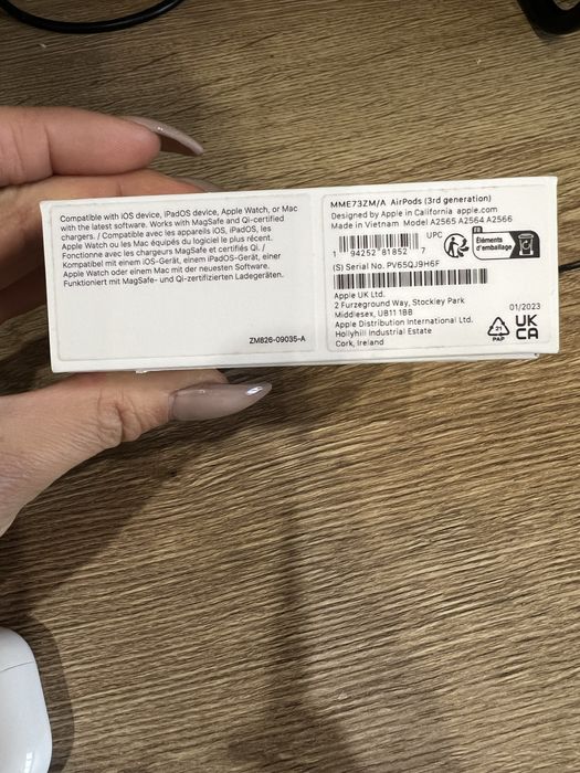 Слушалки Ipods 3 rd generation