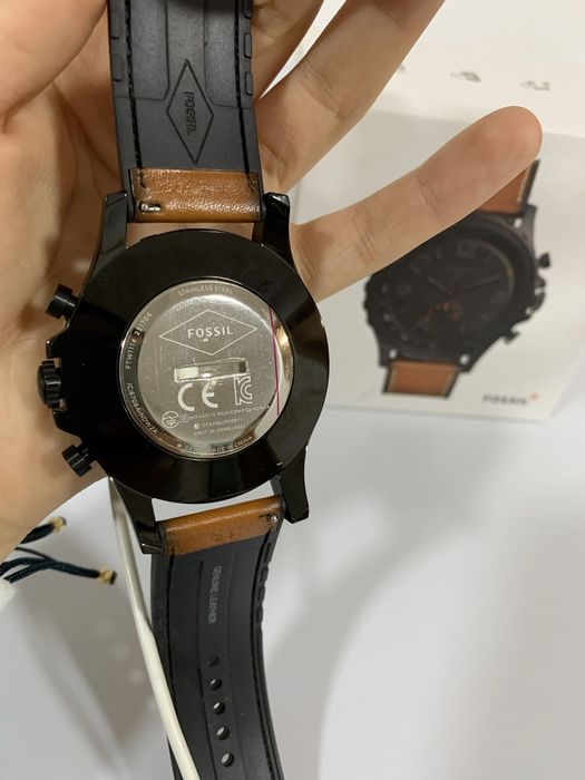 Ceas nou Fossil Q Nate Hybrid barbati