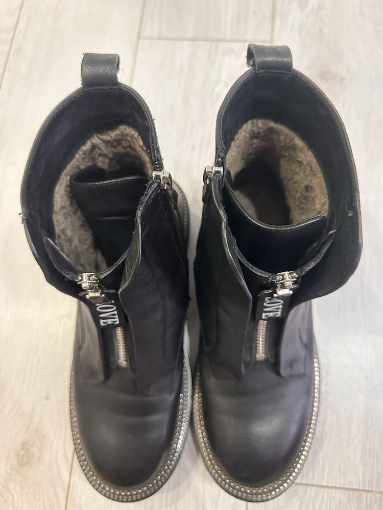 Зимняя обувь 40р (ботинки, сапоги натуралка)