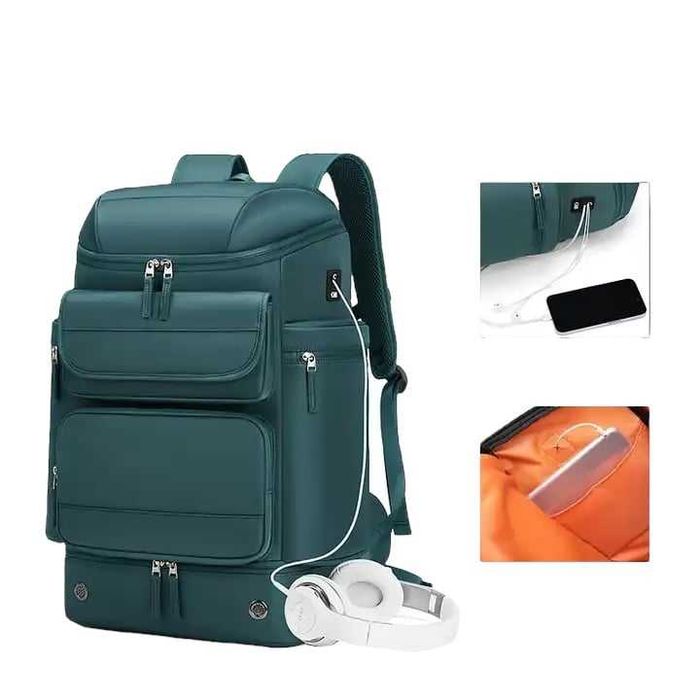 Rucsac Multifunctional Premium Cracos® verde - activitati outdoor