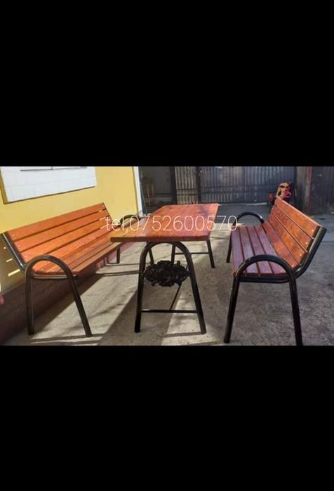 Mobilier stradal,băncuțe și coșuri,pentru parcurii,și gradina.pret mic