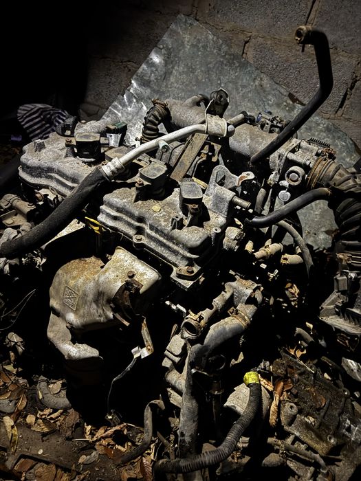 Продам мотор и коробка в сборе ниссан альмера 2011г