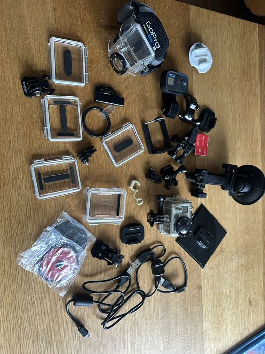 Камера Go pro Hero 2 плюс части за нея.