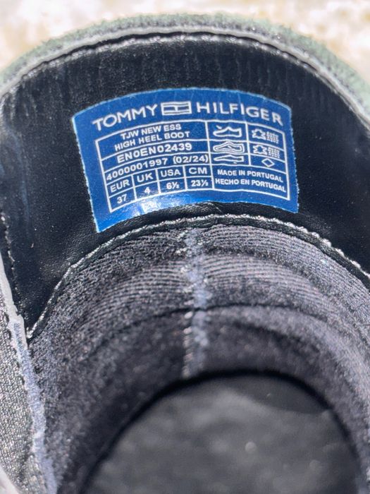 Tommy Hilfiger боти естествена кожа