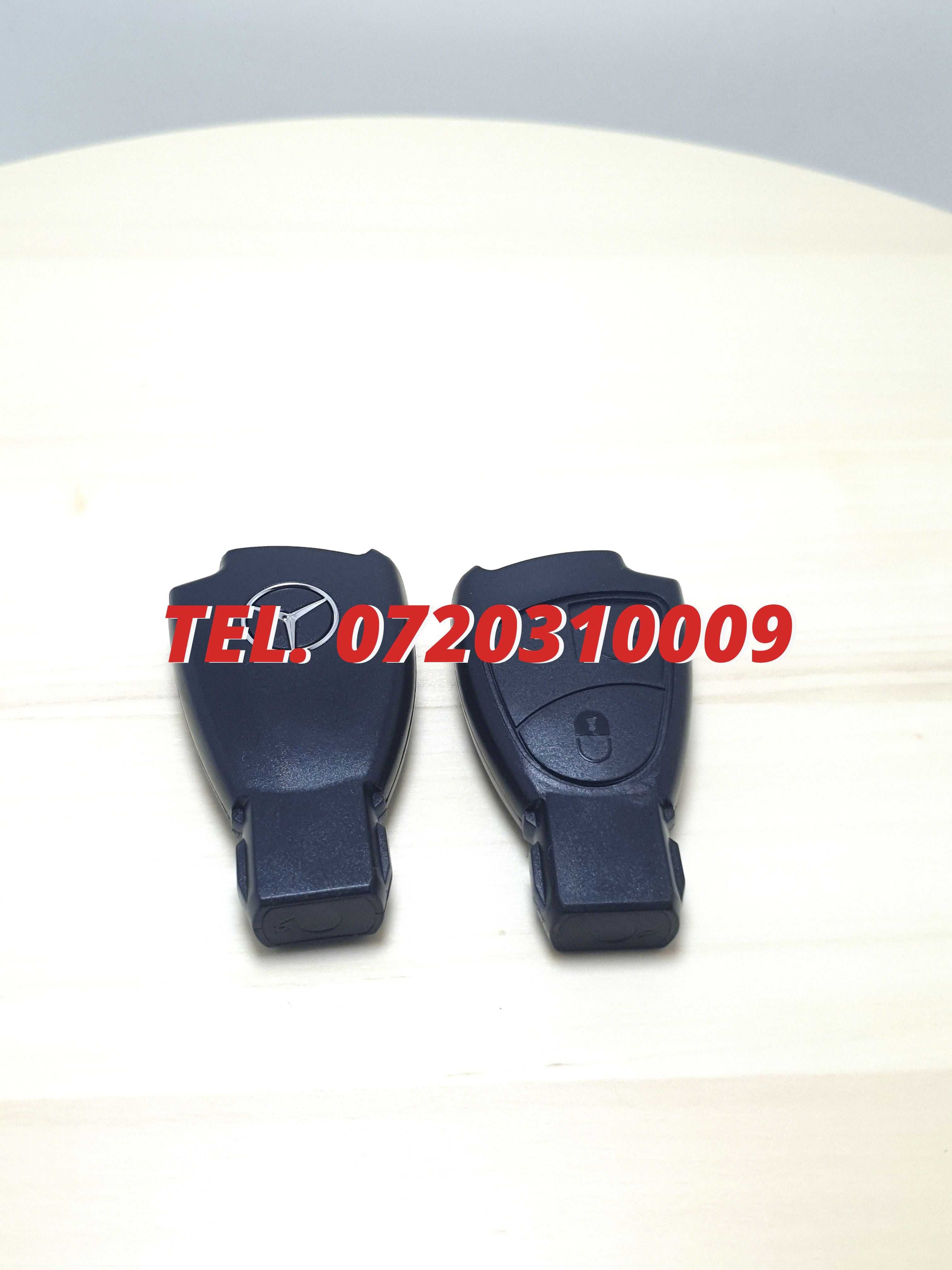 Carcasa Cheie Smartkey Mercedes Benz 2 Butoane Compatibila