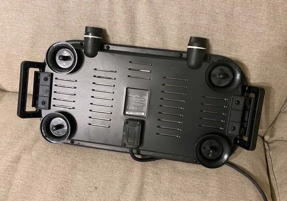 Plită electrică dublă Myria MY1822BK, 2500 W, perfect funcțională