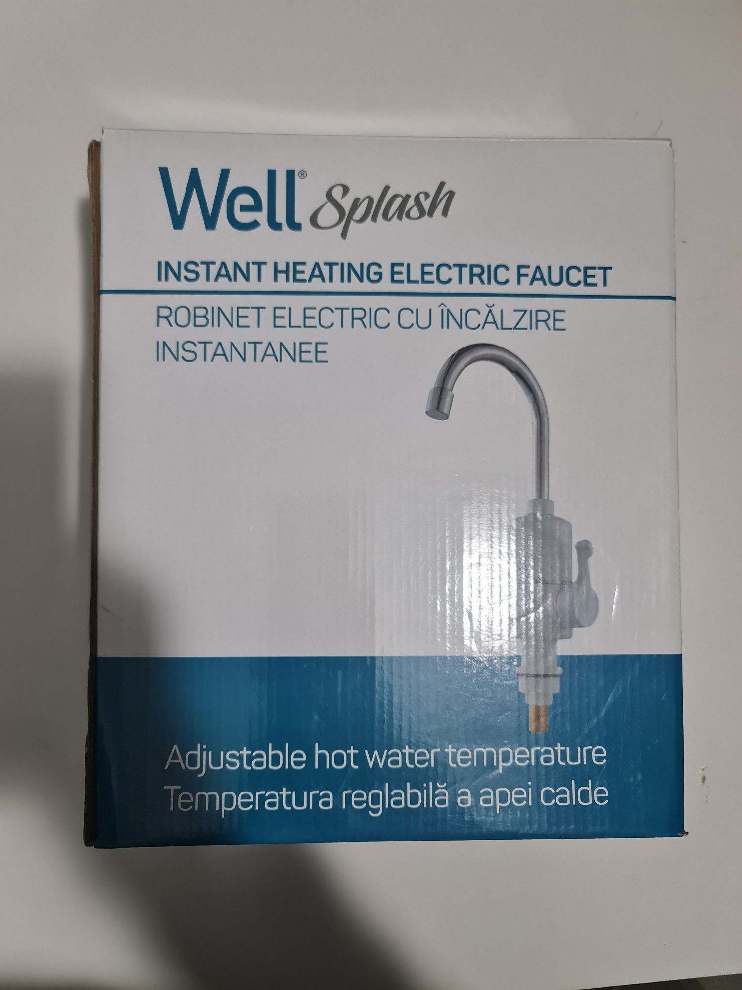 Robinet electric cu incalzire instantanee Splash Well, NOU instant apa