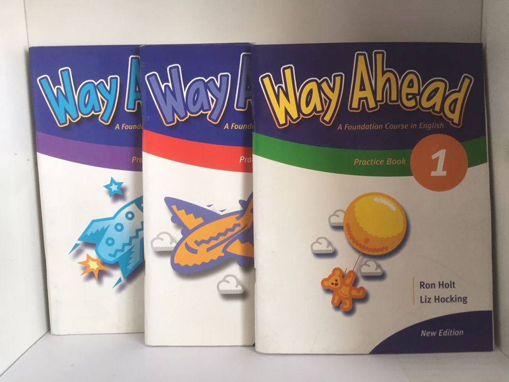 Книги Practice book «Way Ahead» 1,3,4 части.