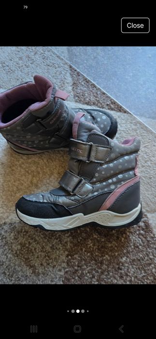 Cizme de iarna Geox Amphibiox marimea 30