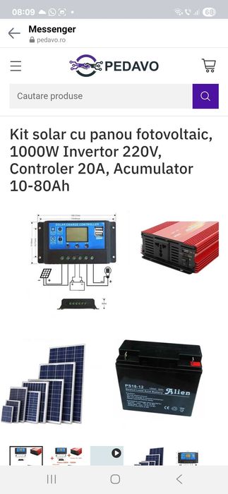 Panou solar nou la jumatate de pret
