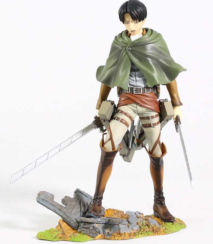 Figurina Attack on Titan Levi Ackerman Anime 19 cm