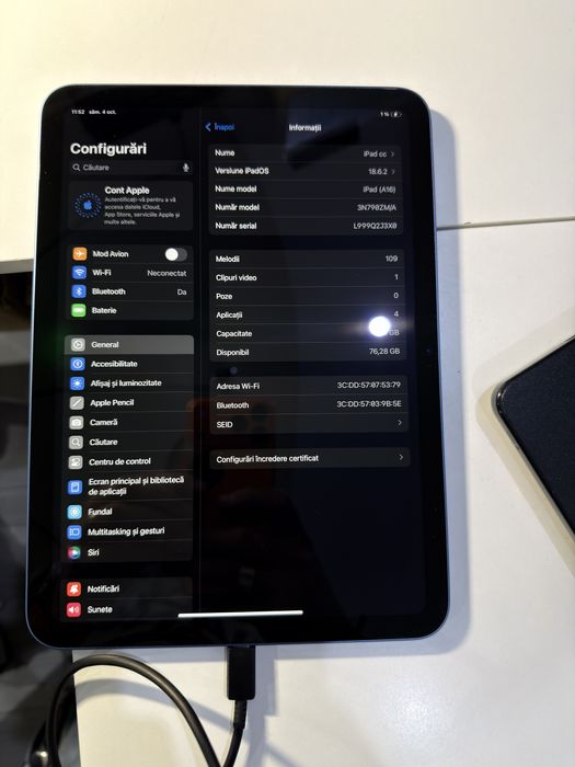 Ipad 11 A16 128gb Wifi/Garantie