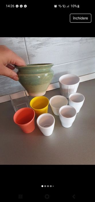 Ghivece mici diverse modele