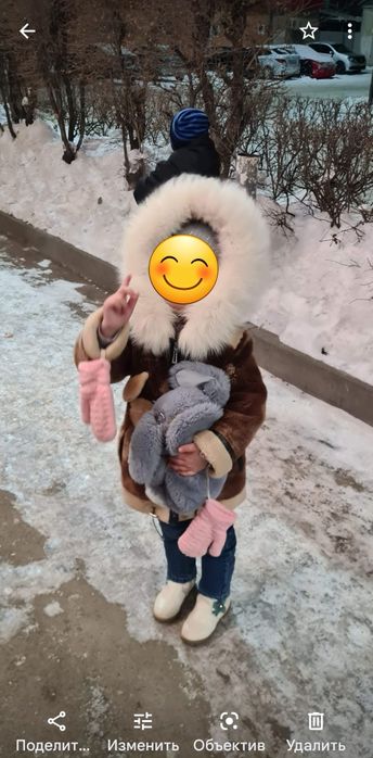 Продам детскую шубу