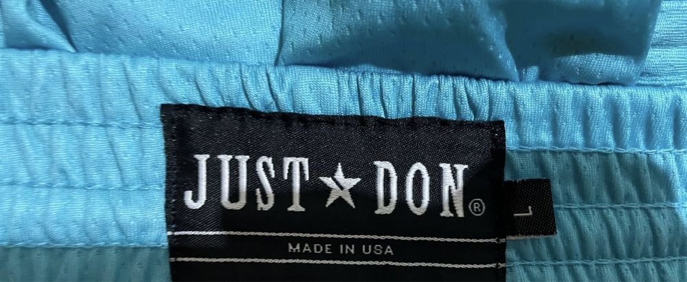 Pantaloni scurti Just Don cu Charlotte Hornets