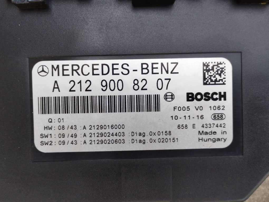 Преден и заден Сам модул за Мерцедес W204/W212/W218