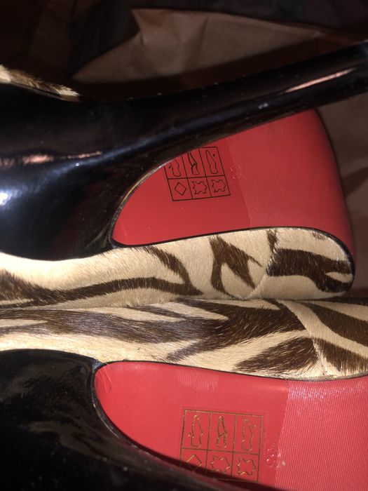 Pantofi Sabres, piele si blanita ponei, purtati o singura data, mar.38
