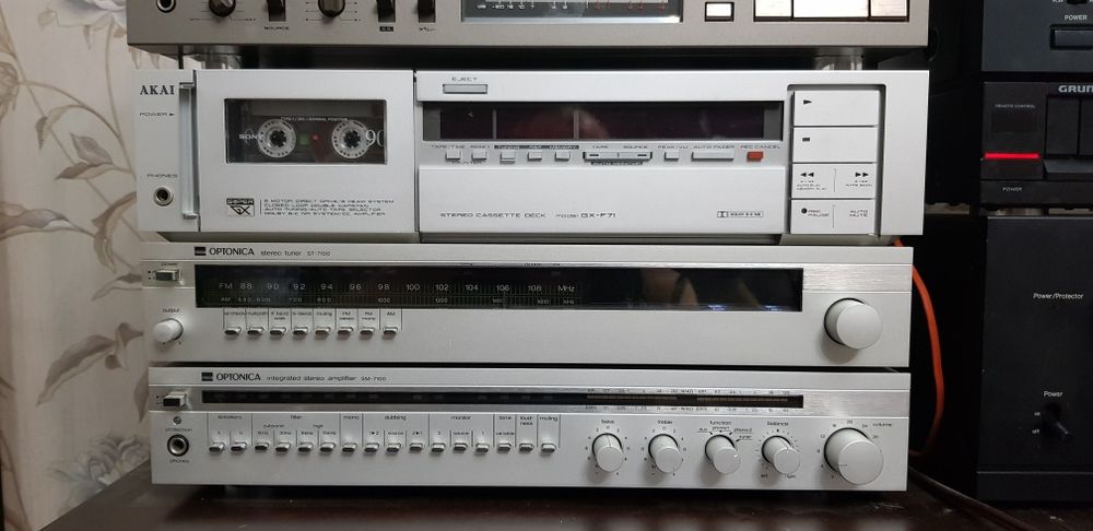 Optonica 7100 усилитель + тюнер