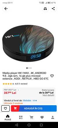Mediabox Smart tv Android tv