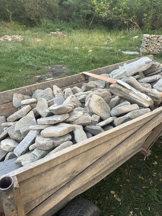 Piatra naturala de rau pavat si placat