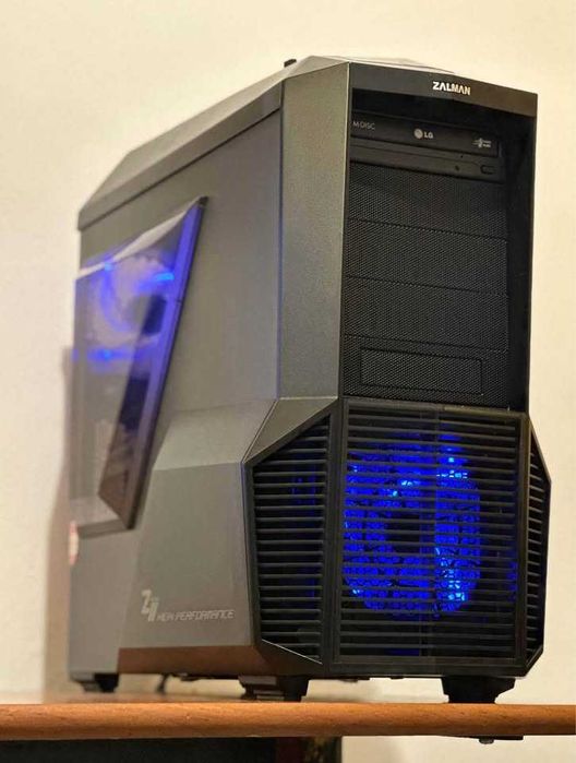 PC Gaming I5 4570 16GB RAM RX 580 SSD HDD LED