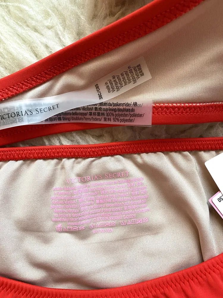 Червен бански бандо Victorias secret