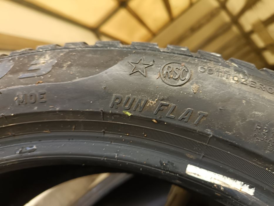 Anvelope MS iarna 245 45 18 pirelli runflat 2022 5-5.5 mm