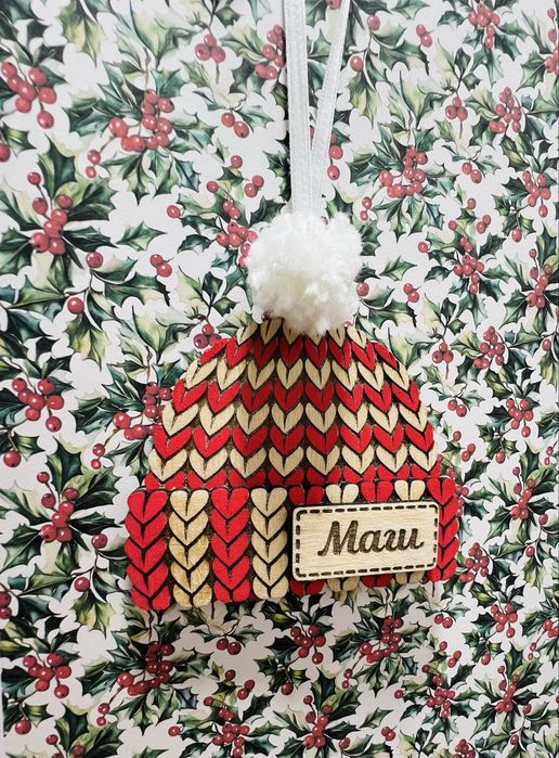 Коледни орнаменти играчки за елха