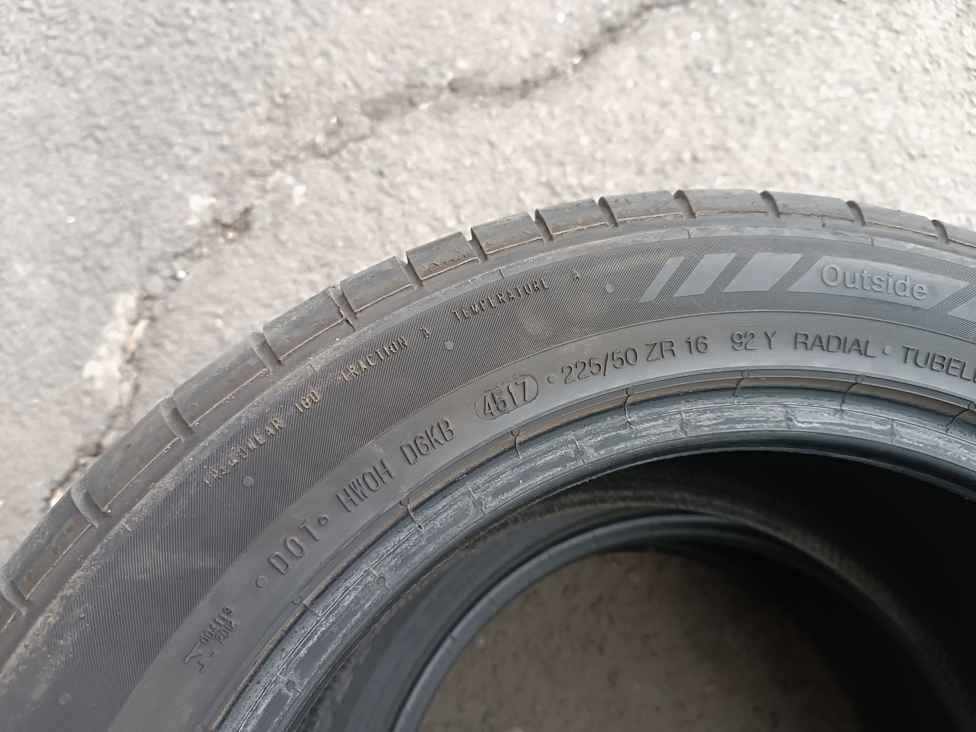 205/55/16 + 225/50/16 ContiSportContact