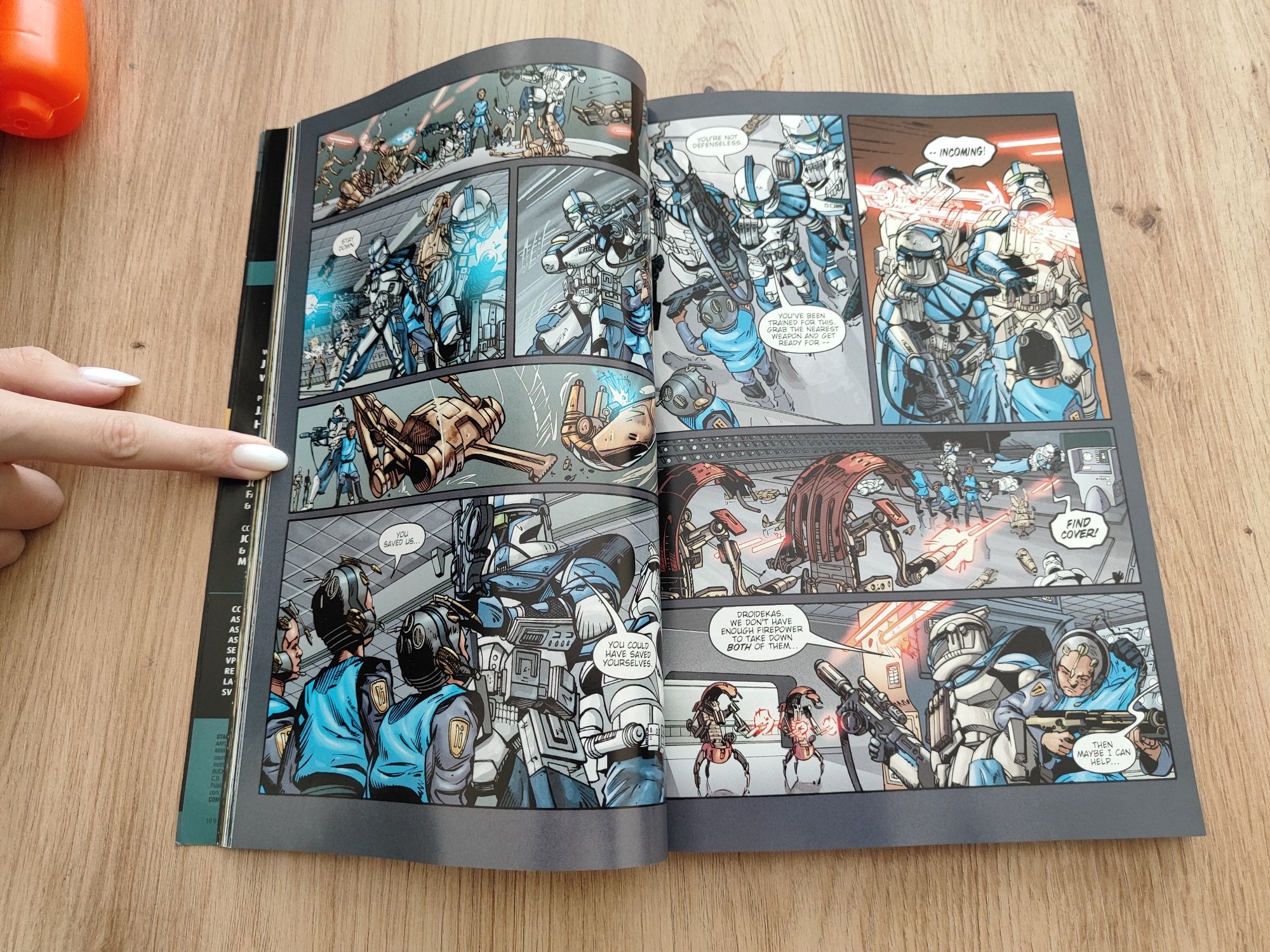 Комикс Star Wars The clone wars