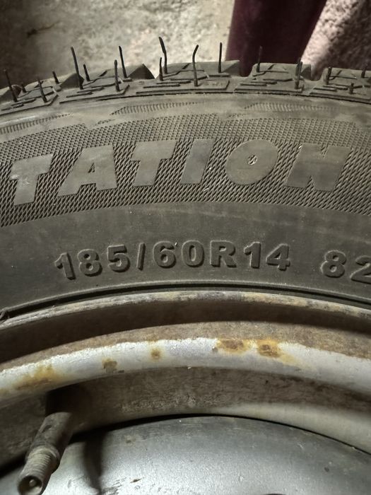 Зимние шины в сборе