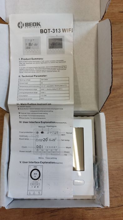 Termostat WiFi smart
