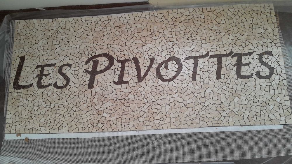 Reclama Mozaic Ceramica Handmade Trenkart