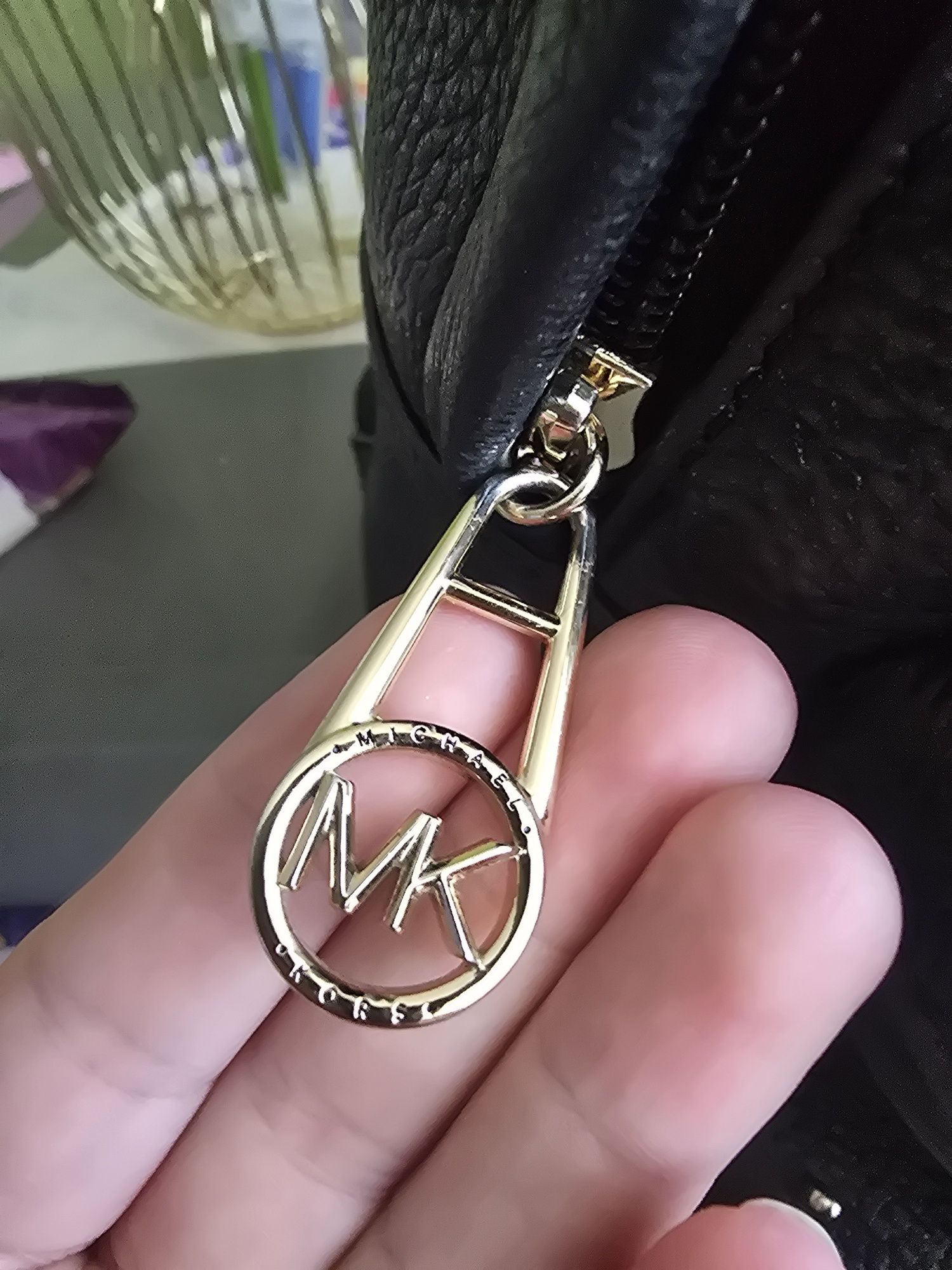 Голяма кожена раница Michael Kors