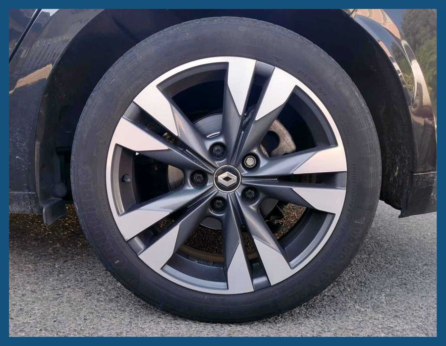 Set 4 capace negre 60mm jante aliaj Renault