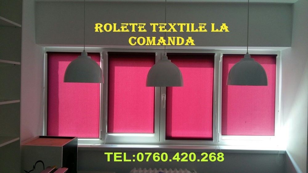 Oferta! Jaluzele plisate/ Rolete textile