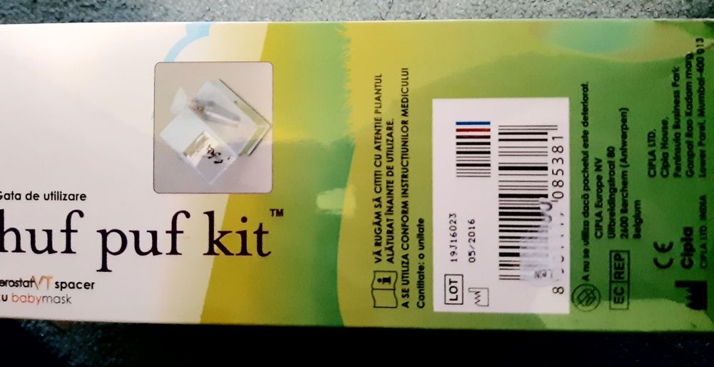 Aerosoli copii pt spray/inhalator