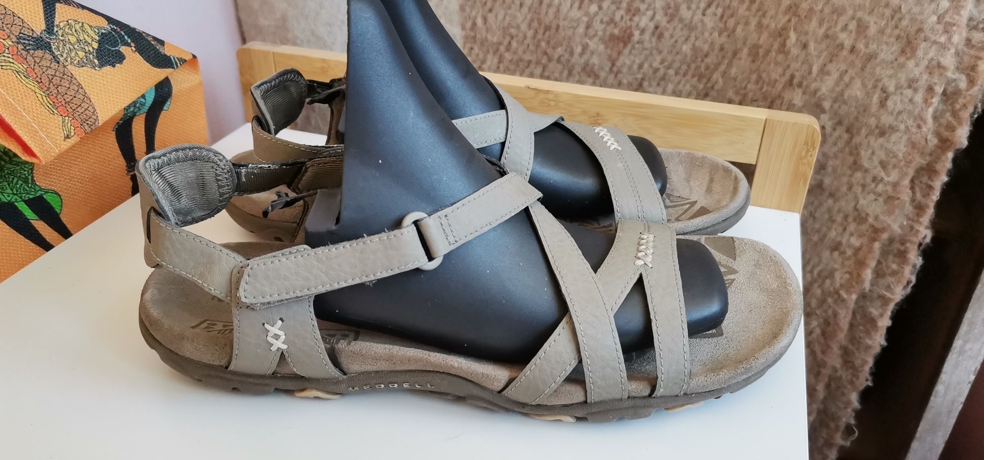 Сандали Merrell 40. 5н. Естествена кожа