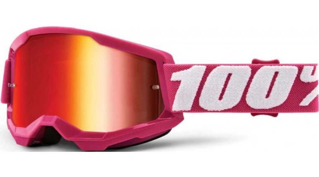 100% Strata Gen. 2 Fletcher Goggle - Red Mirror lens