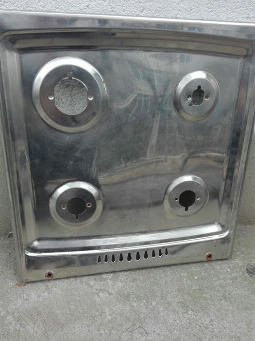 Vand blat,masca ptr.aragaz noua din inox  50 x  52-,   ,,