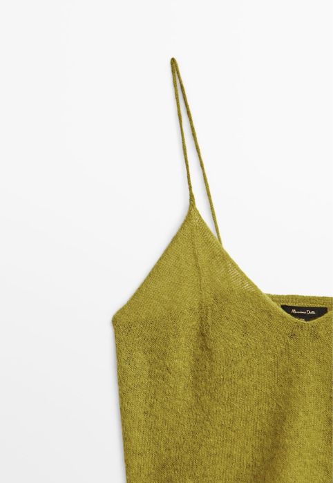 Top Massimo Dutti, verde