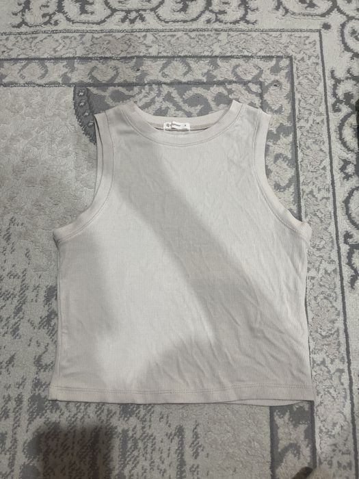 Обтягивающий топ-футболка