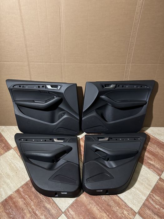 Interior Audi SQ5 Scaune Piele Neagra ( Memorie + Incalzire )