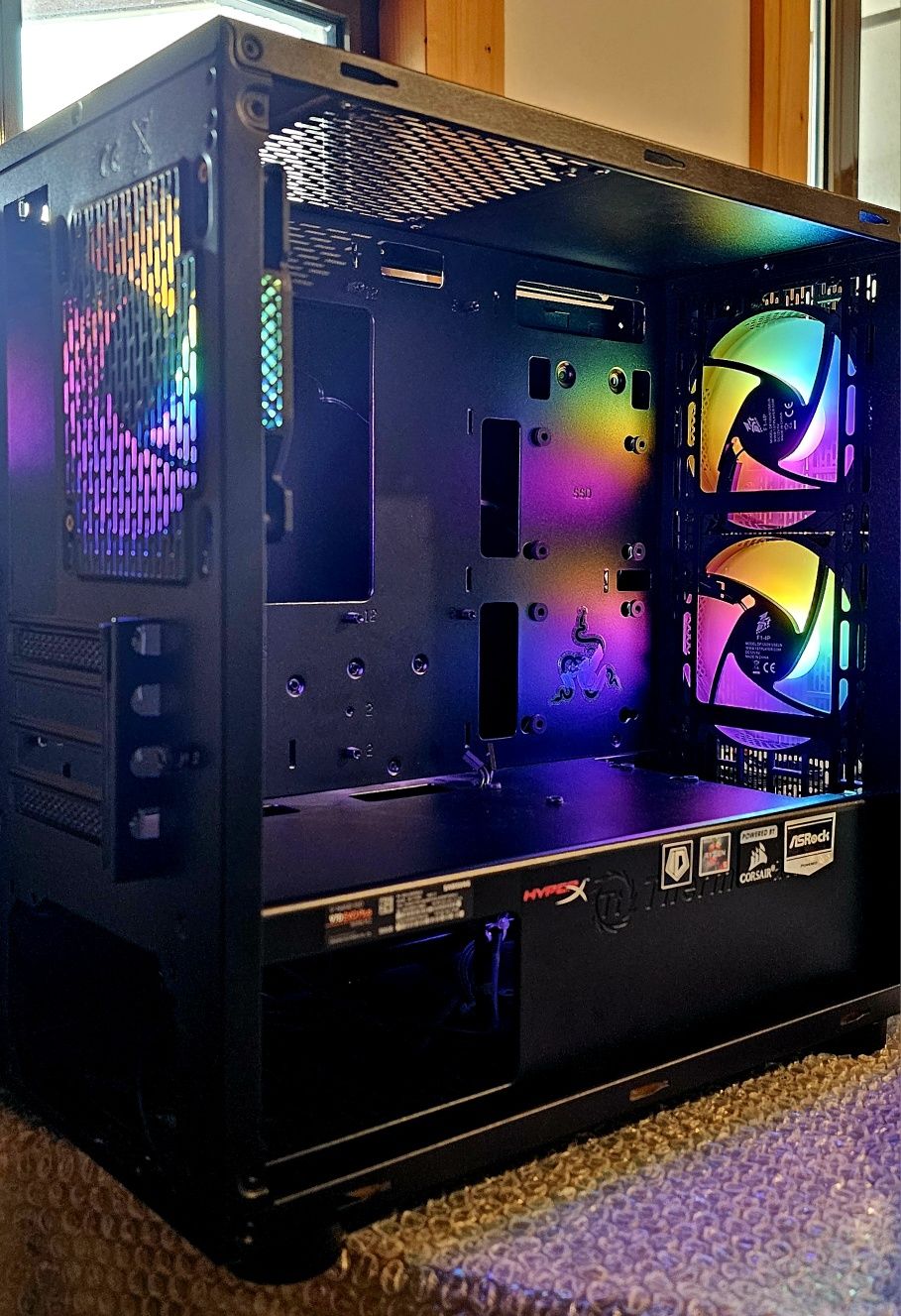 Carcasa Thermaltake Versa H18 Window Black Edition 3 x 120mm RGB