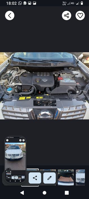 Nissan Qashqai 1.4 tdci 110cp 270000 km aproximativ