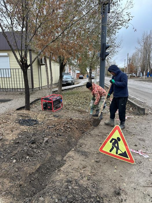 Копаю яму вручную любой сложности прокол под асфальт