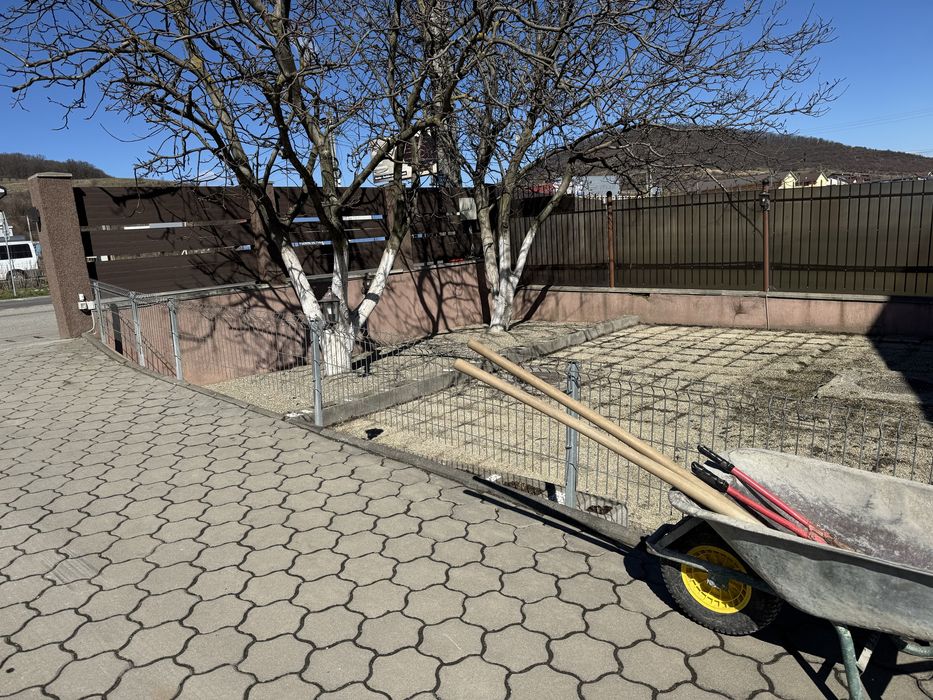 Vand gard cu stalpisori zincati