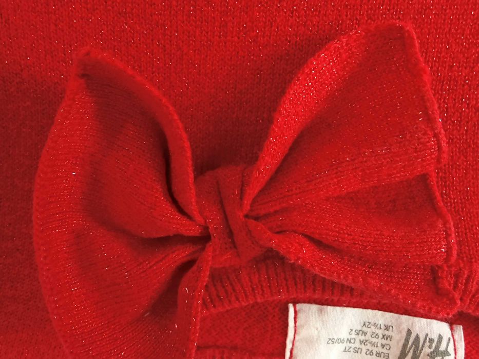 Коледна рокля за момиче 2г.- 5лв.