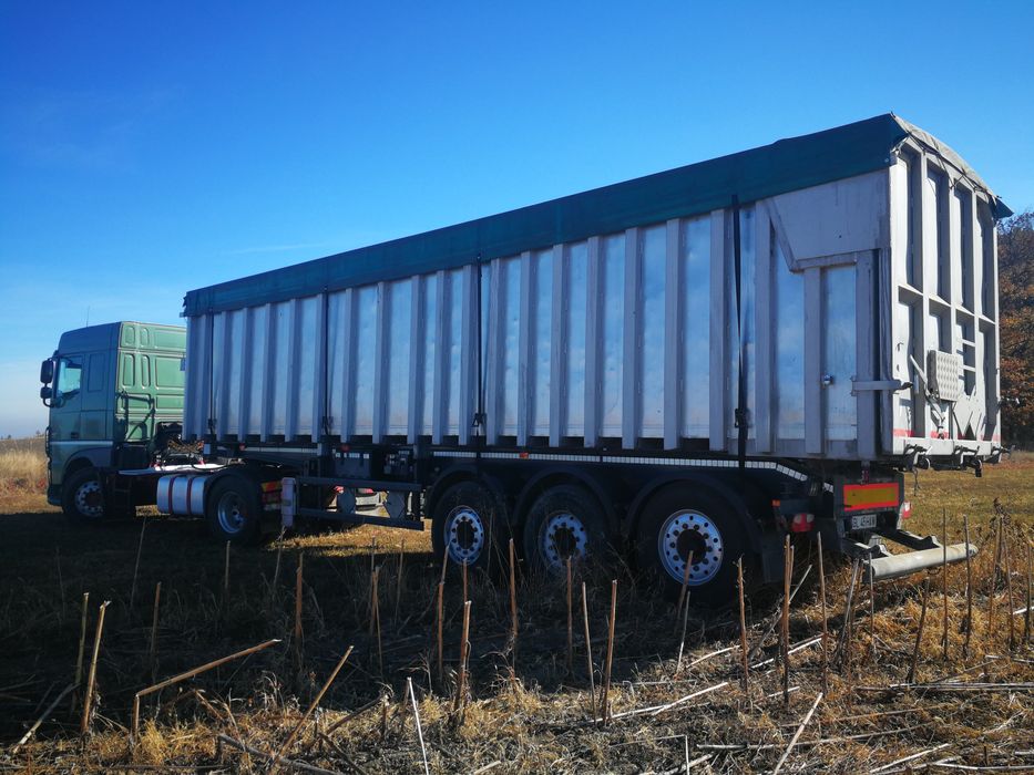 DAF xf 520cp bascula  cereale 2012/55mc,Schmitz prelata  coil