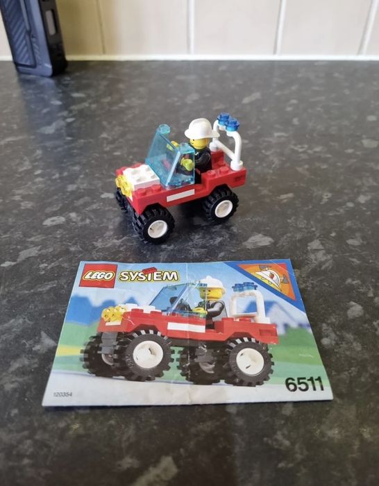 Lego Town 6511 Rescue Runabout Ретро Модел